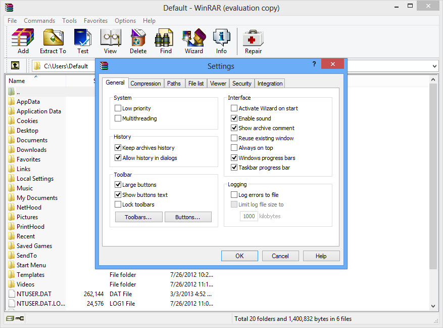 Download Winrar Evaluation Copy Free